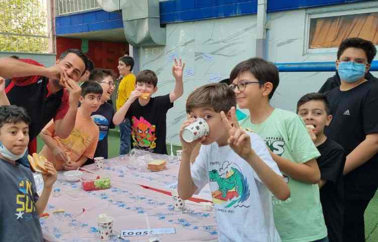 پذیرایی صبحانه سالم در دبستان 3