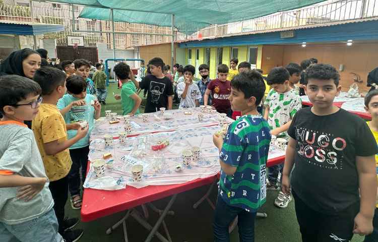 پذیرایی صبحانه سالم در دبستان 3