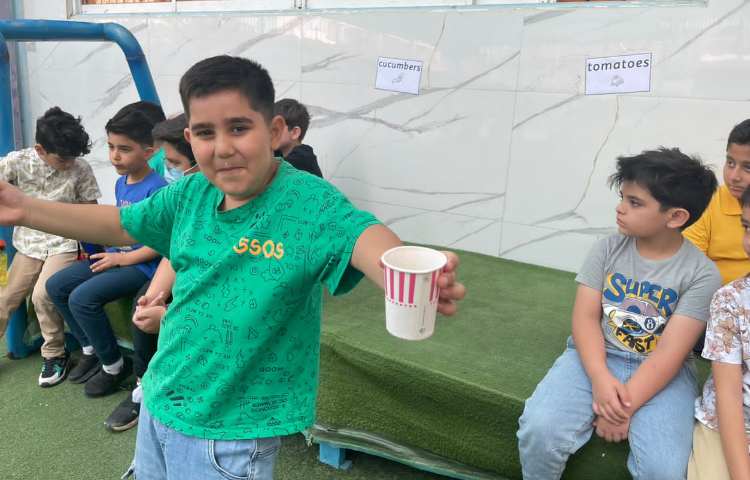 پذیرایی صبحانه سالم در دبستان 3