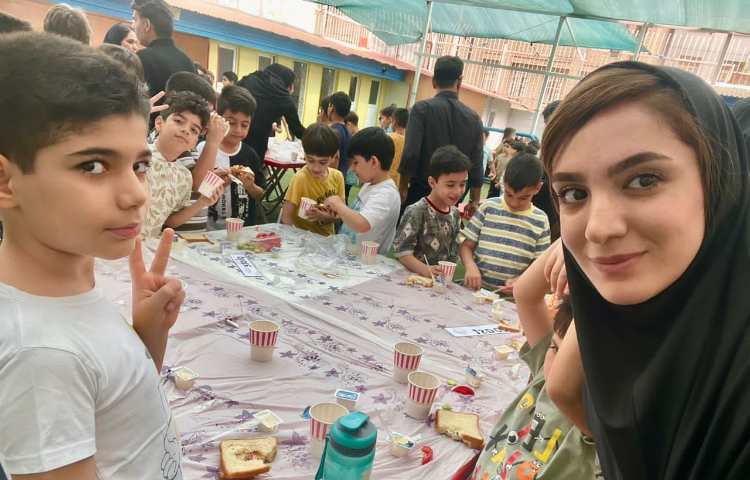 پذیرایی صبحانه سالم در دبستان 4