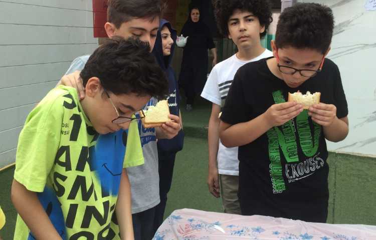 پذیرایی صبحانه سالم در دبستان 5