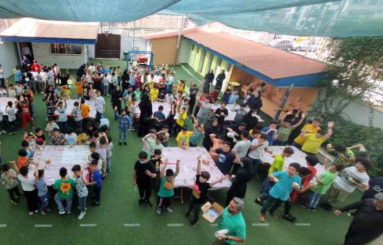 پذیرایی صبحانه سالم در دبستان