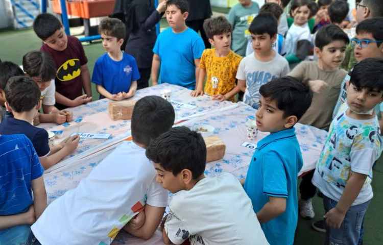 پذیرایی صبحانه سالم در دبستان