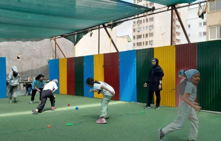 پرتاب توپ و پرش از روی طناب 1