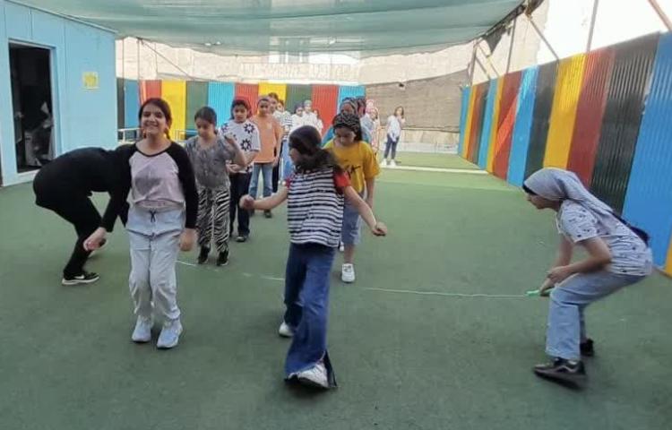 پرتاب توپ و پرش از روی طناب 2