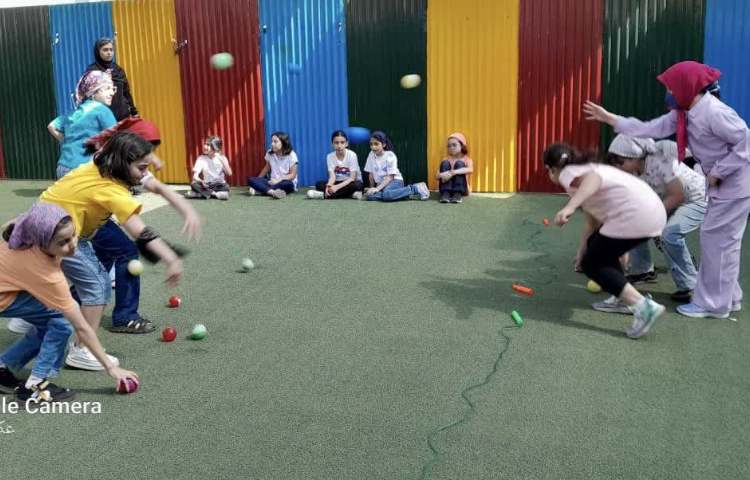 پرتاب توپ و پرش از روی طناب 3