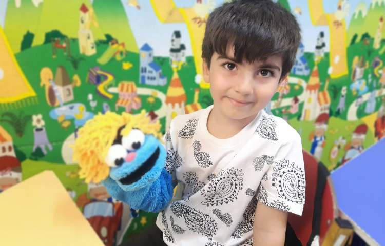 پرسش و پاسخ با What's your name? با استفاده از puppet 2