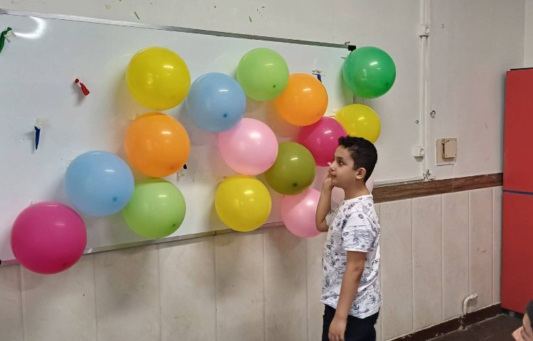 پرسش و پاسخ سوالات هوش در قالب بازی و امتیاز در کلاس انجام شد 1