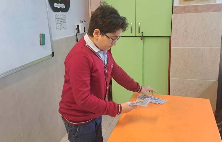 پرسش کلاسی با شمارش پول 2