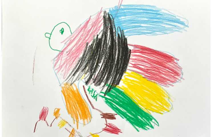 پرنده باانکشتان دست 7