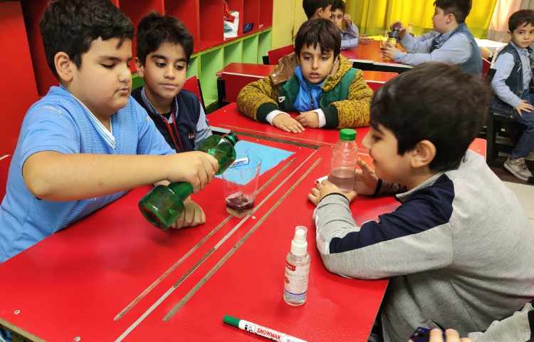 پروزه ستون مایعات 2