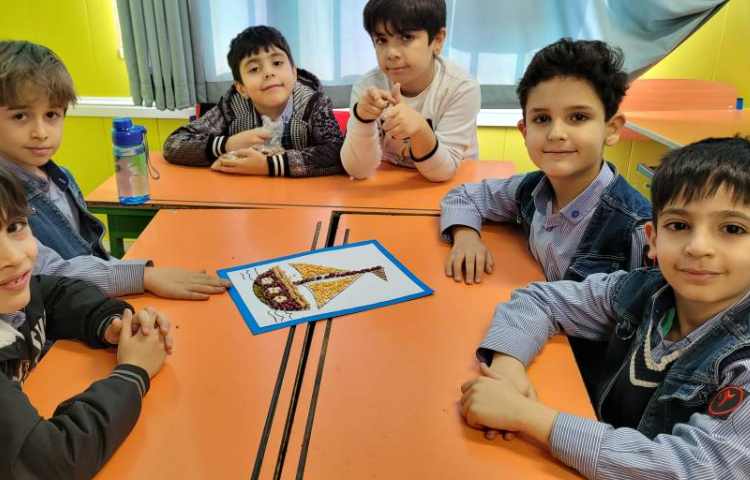 پروژه تابلوی حبوبات 2