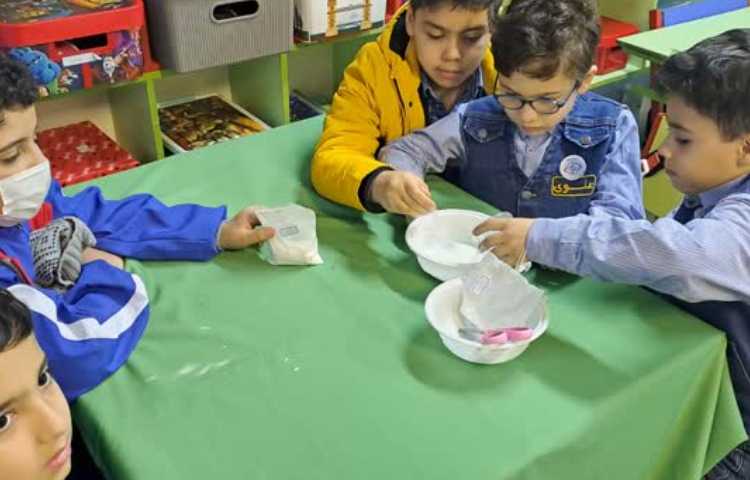 پروژه خمیر جادویی هفته ملی علوم 3