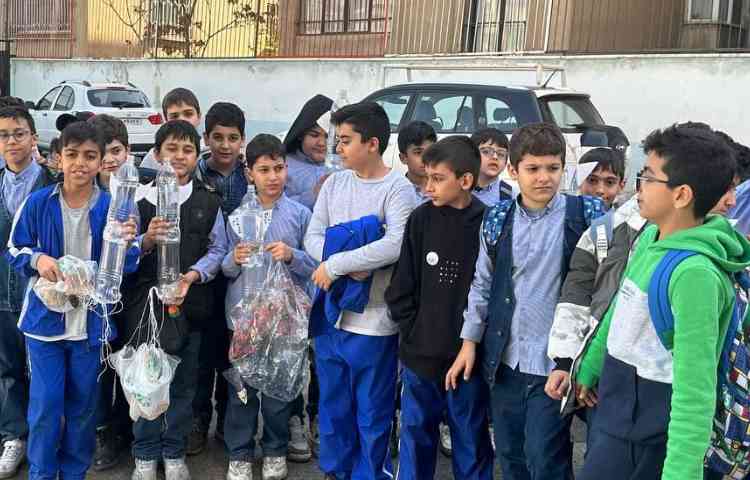 پروژه راکت آبی توسط دانش آموزان علوی در پژوهشسرای جابر 3