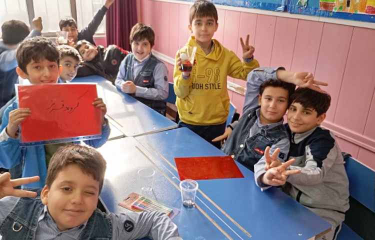 پروژه ستون مایعات ،هفته علوم 1