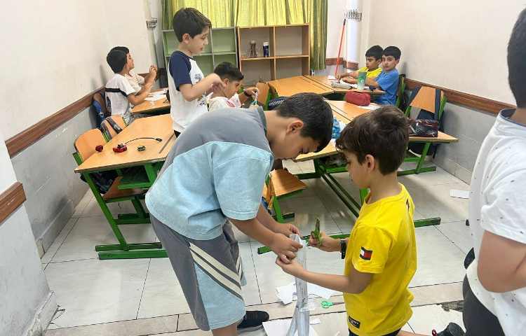 پروژه مهندسی باحال در دبستان علوی نوین 3