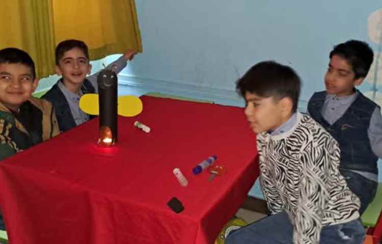 پروژه کرم شب تاب هفته ملی علوم 1