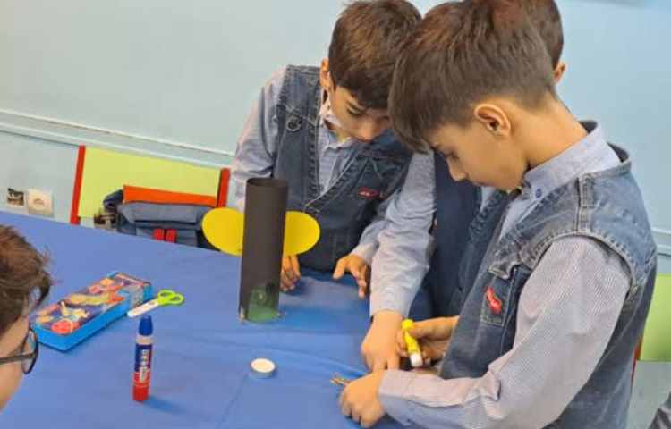 پروژه کرم شب تاب هفته ملی علوم 5