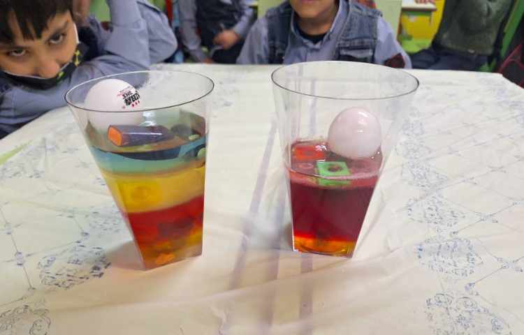 پروژه‌ی طبقات رنگی رنگی 5