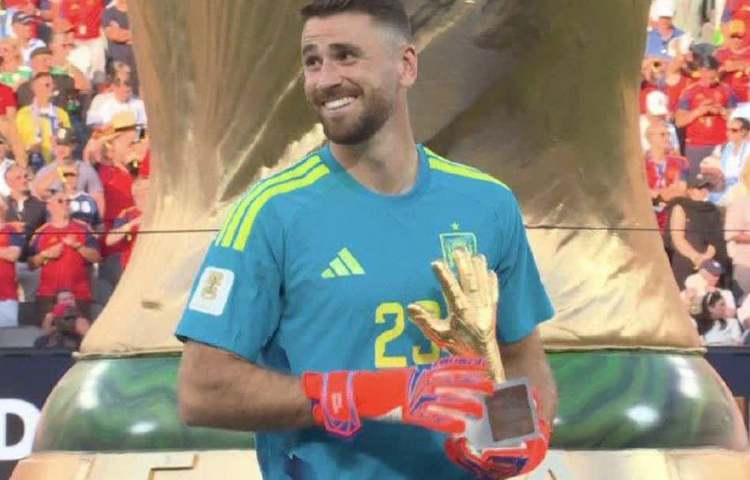 پوستر فیفا برای قهرمانی اسپانیا در جام جهانی 2026 2
