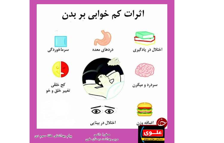 پیام بهداشتی هفته سوم دی / مربی بهداشت