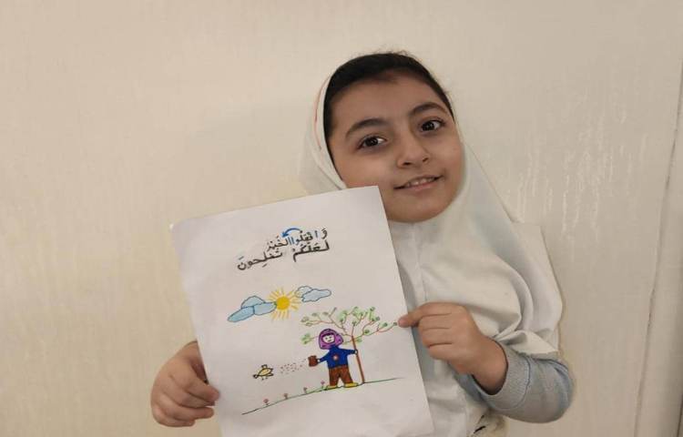 پیام قرآنی با موضوع انجام کارهای نیک ( تلفیقی از قرآن و هنر ) 3