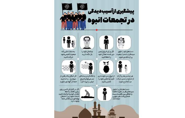 پیشگیری از آسیب دیدگی در تجمعات انبوه