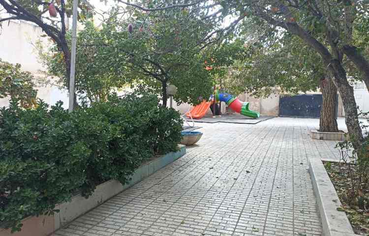 حیاط پیش‌دبستان خانه فرهنگ کودک تربت حیدریه
