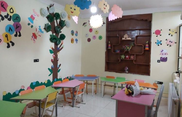 کلاس پیش‌دبستان و دبستان دخترانه آفتاب سلماس