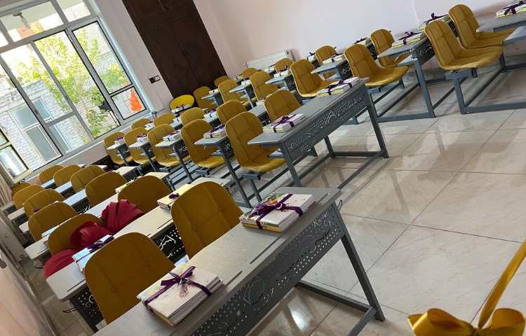 کلاس پیش‌دبستان و دبستان دخترانه آفتاب سلماس