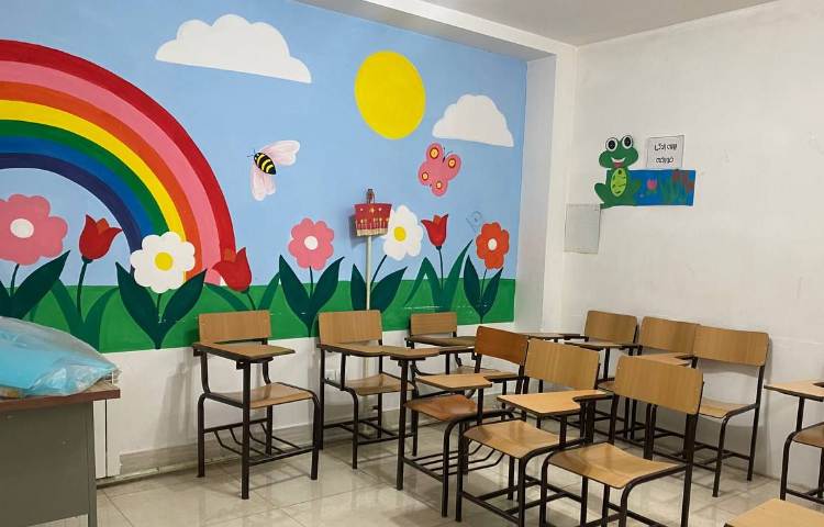 کلاس پیش‌دبستان و دبستان دخترانه آفتاب نو بناب