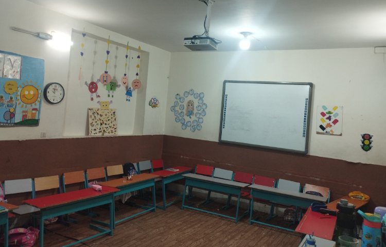 کلاس پیش‌دبستان و دبستان دخترانه خلاقیت خرم‌آباد