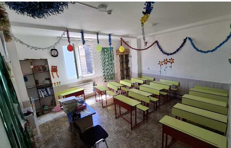 کلاس پیش‌دبستان و دبستان پسرانه مأوا خوی