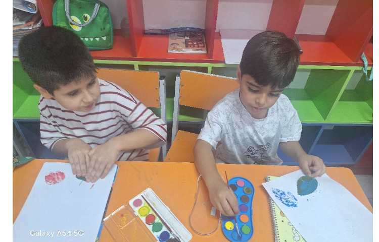 چاب برگ ،درخت با ابرنگ 4