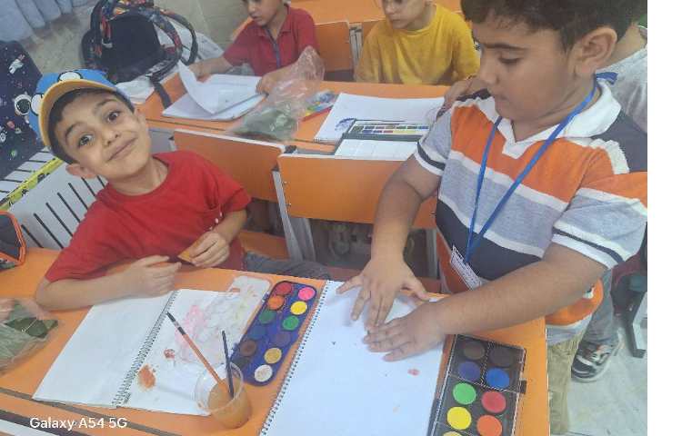 چاب برگ ،درخت با ابرنگ 6