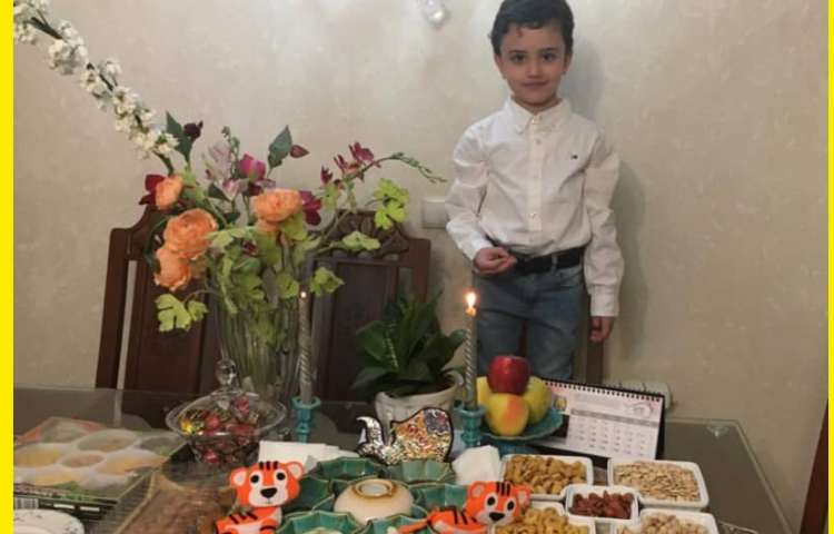 چالش مسابقه عکس با سفره هفت سین 12