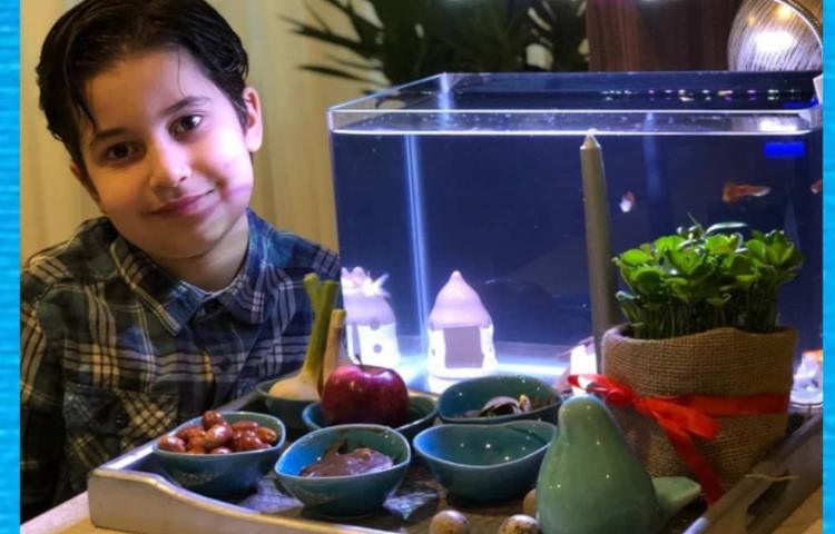 چالش مسابقه عکس با سفره هفت سین 16