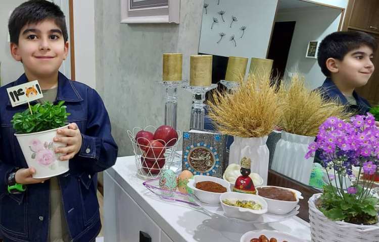 چالش مسابقه عکس با سفره هفت سین 30