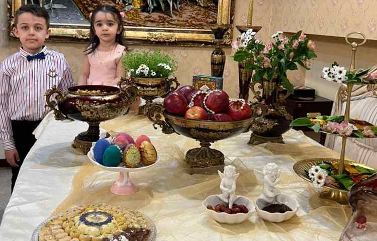 چالش مسابقه عکس با سفره هفت سین 4