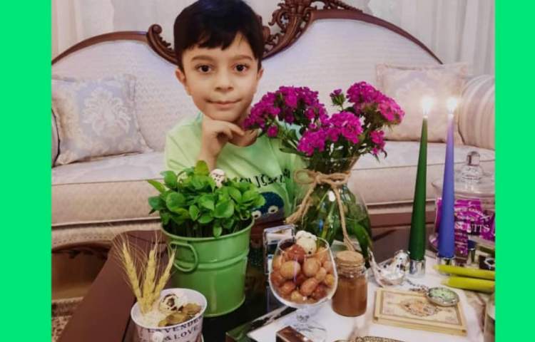 چالش مسابقه عکس با سفره هفت سین 9