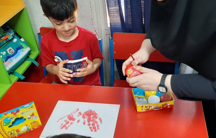 چاپ دستی به وسیله 5