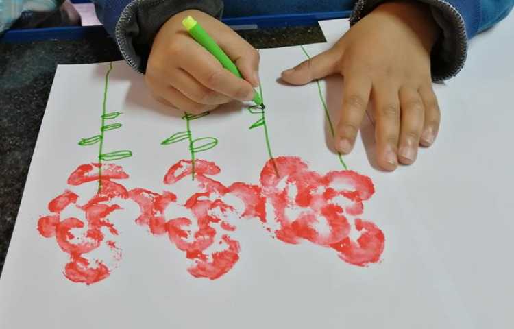 چاپ رنگی زیبا با سبزیجات 4