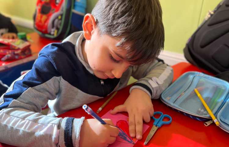 چتر رنگی بابرگ های پاییزی 1