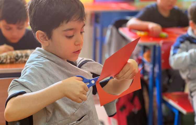 چتر رنگی بابرگ های پاییزی 12