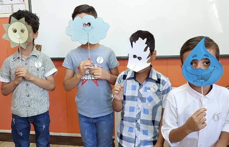 چرخه ی آب دانشمند کوچک