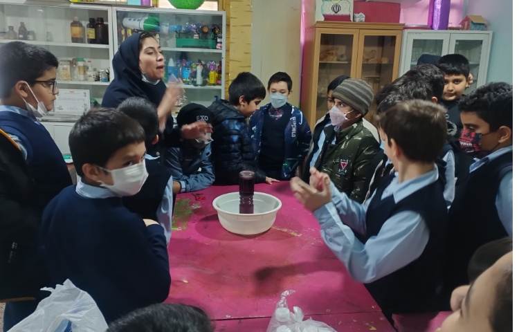 کاربرد انرژی گرمایی در آزمایشگاه(علوم چهارم)