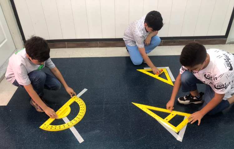 کاربرد علائم نگارشی و اندازه گیری زاویه 5