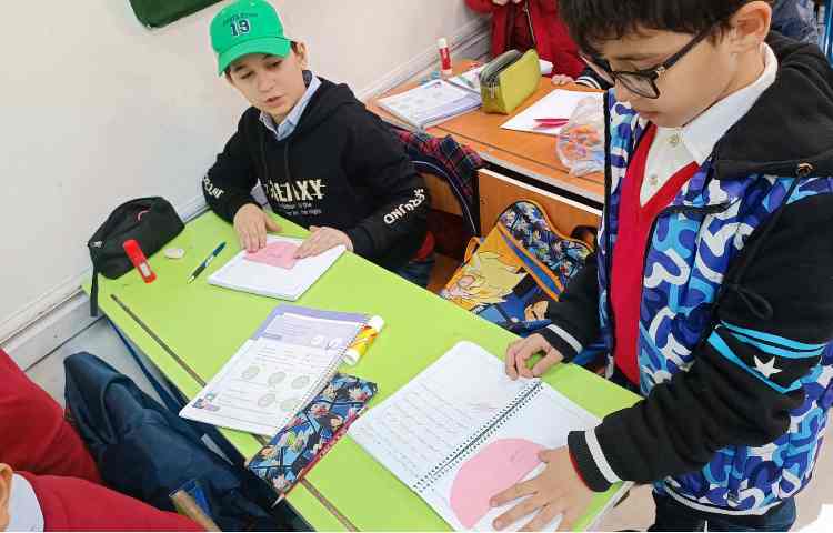 کاربرد کسر در ساعت 4