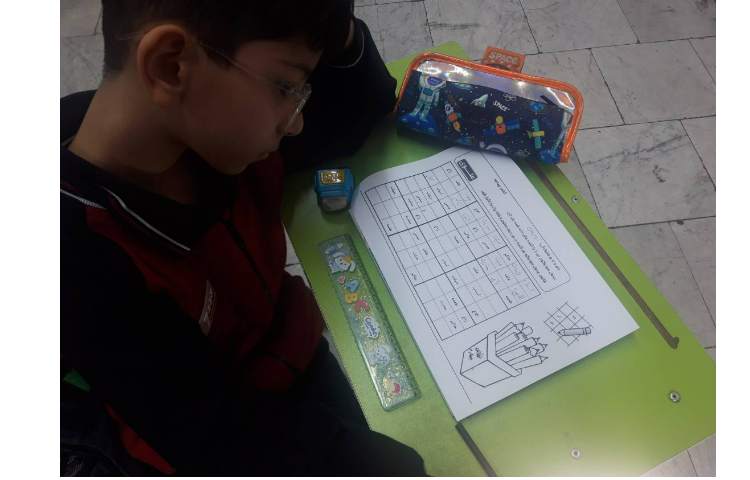 کاربرگ املای خلاق سودوکو