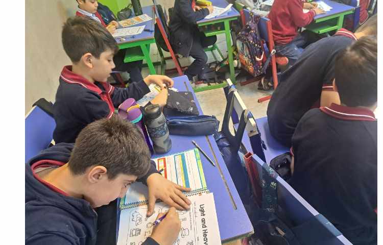 کاربرگ برای درک مفهوم سبک و سنگین 6